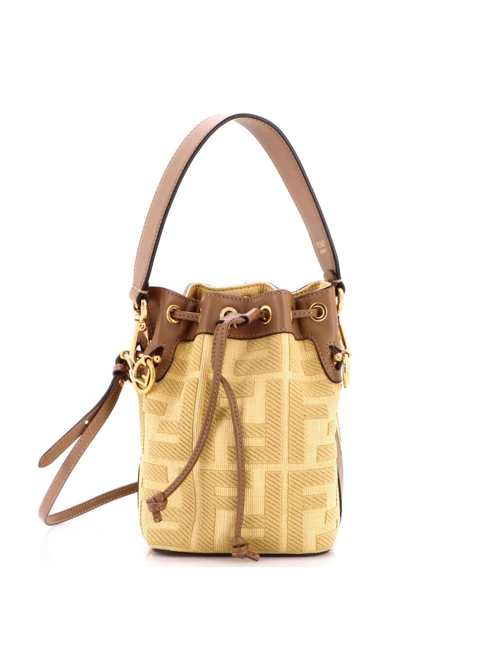 Fendi Mon Tresor Bucket Bag Zucca #375870F21B